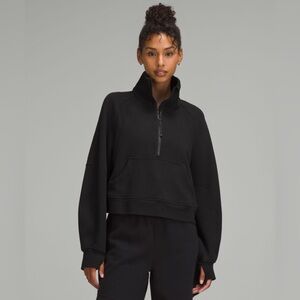 Lululemon Scuba Half Zip Jacket XS/S Black